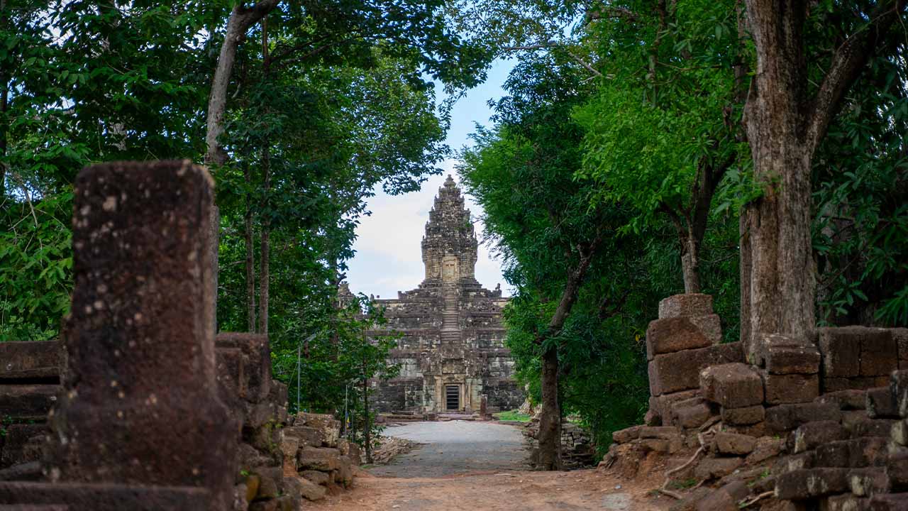Bakong Temple in Siem Reap Cambodia